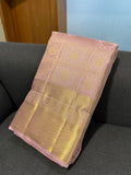Kanchipuram Pastel Lavendar Silk Saree